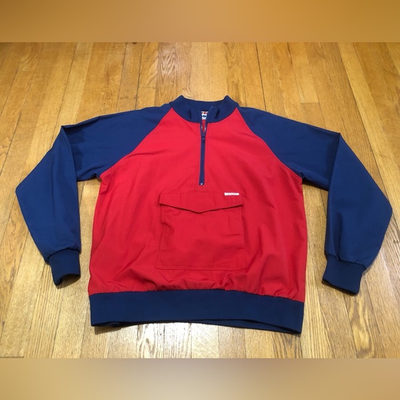 Super Rad Vintage L’AUTRE MODE Pullover Jacket with Large Front Pocket - Picture 2 of 10